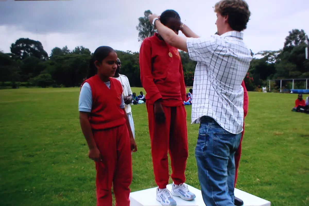 A moment from the Kilimani Junior and Senior Academy story