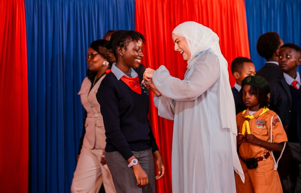 A moment from the Kilimani Junior and Senior Academy story