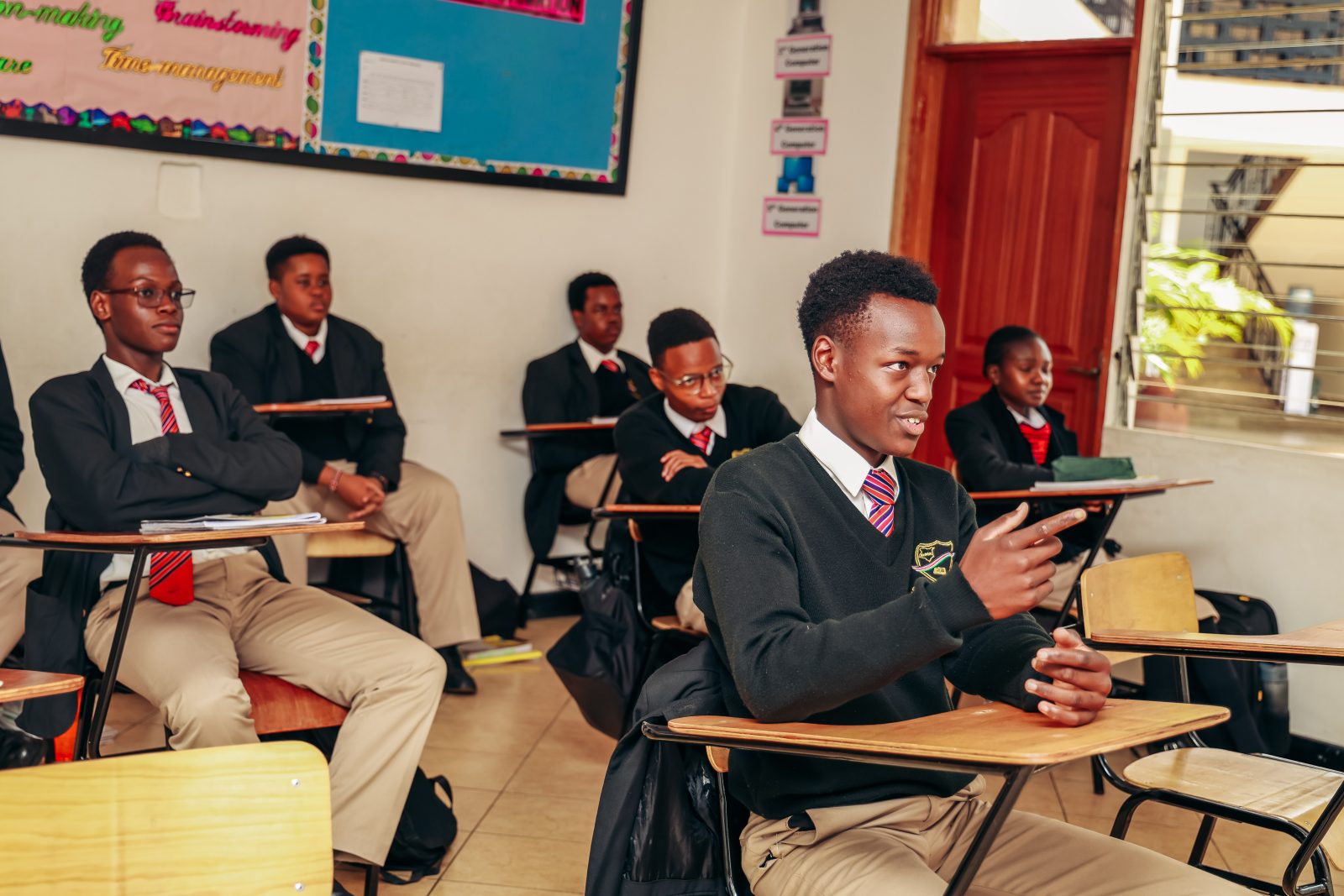 Senior School learner at Senior School